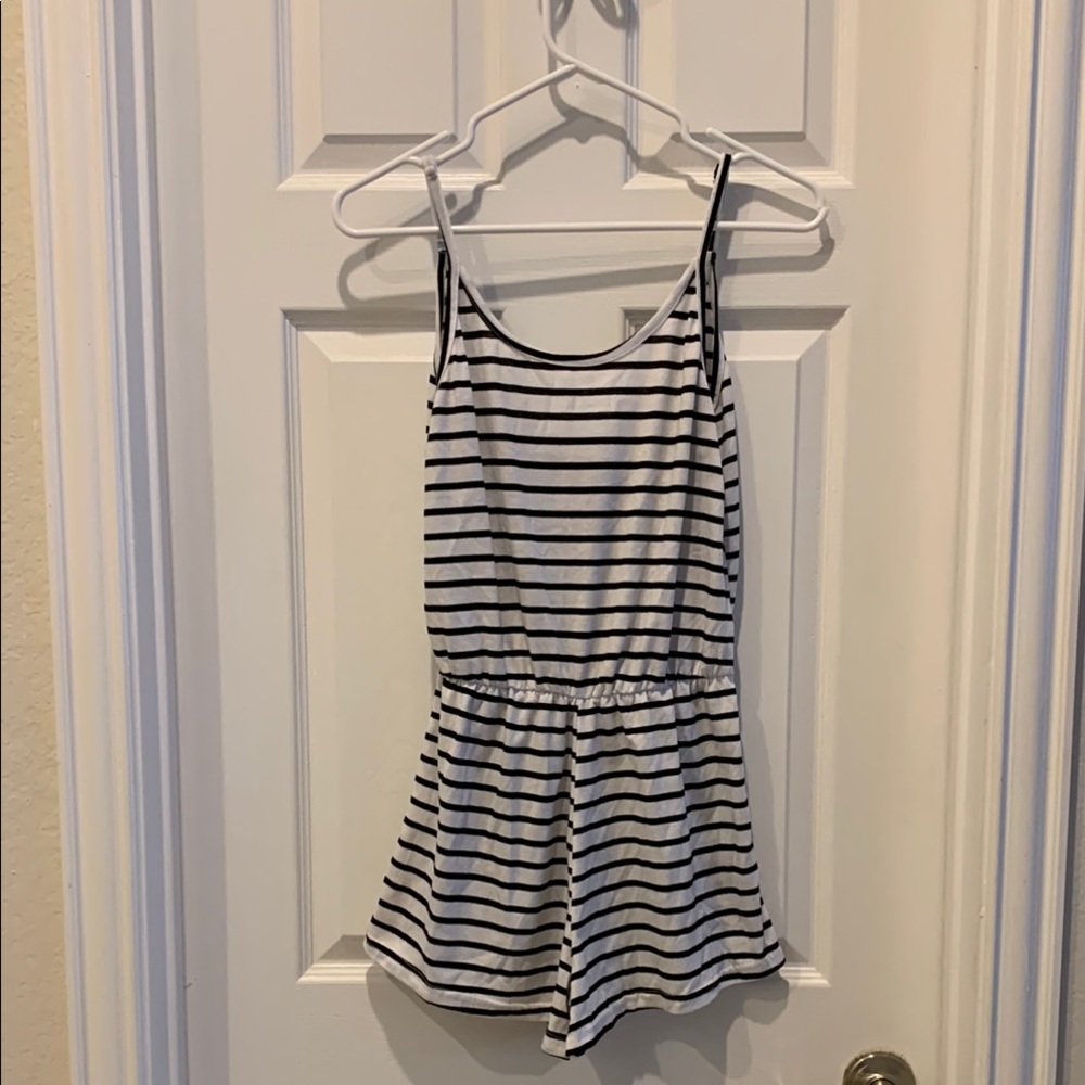 Striped Juniors Romper